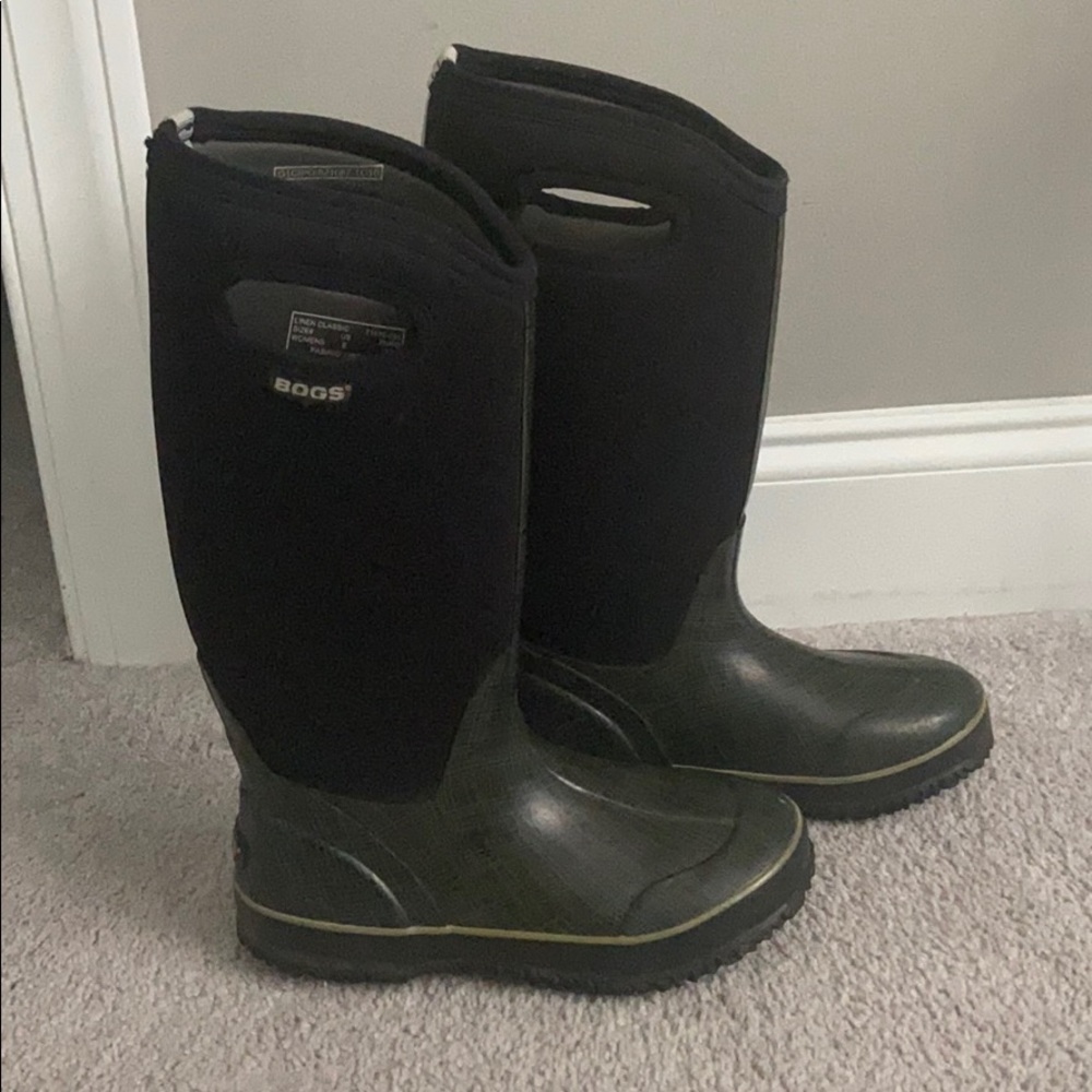 Bog’s Women’s Classic High Linen Boot - Black
